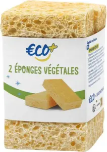 Éponges végétales x2 - ECO +