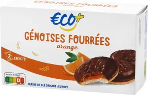 Génoises orange - 300 g - ECO +