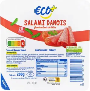 salami danois - 200 g - ECO +