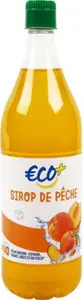 Sirop de pêche - 1 l - ECO +
