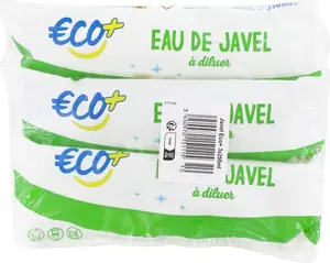 Eau de javel - 3x250ml - ECO +