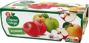 compote pomme x 16 - 1,6 kg - DOUCEUR DU VERGER