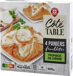Feuilletés chèvre - 400 g - COTE TABLE