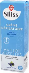 Crème dépilatoire maillot/aisselle peaux sensibles- 100ml - SILISS