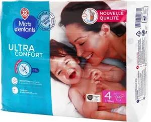 Couches Ultra Confort Maxi Taille 4 - 7/18kg x44 - MOTS D'ENFANTS