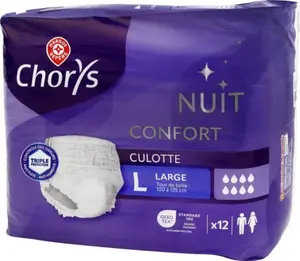 Culotte large nuit x12 - CHORYS