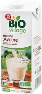 Boisson avoine sans sucres ajoutés bio - 1 l - BIO VILLAGE