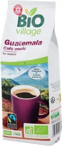Café moulu pur arabica Guatemala bio fairtrade - 250 g - BIO VILLAGE