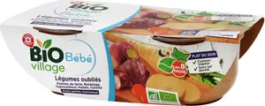 Bol légumes oubliés dès 8 mois bio - 2 x 200 g - BIO VILLAGE