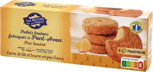 Palets bretons Pont Aven - 100 g - NOS REGIONS ONT DU TALENT