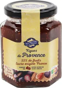 préparation de fruits de figues de Provence - 315 g - NOS REGIONS ONT DU TALENT