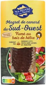 Magret de canard fumé IGP - 90 g - NOS REGIONS ONT DU TALENT