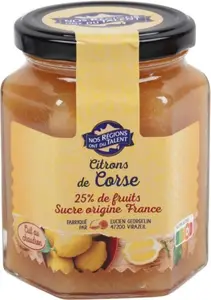 préparation de fruits de citrons de Corse - 315 g - NOS REGIONS ONT DU TALENT