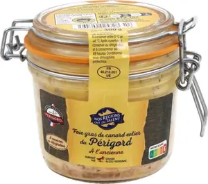 Foie gras de canard entier du Périgord - 300 g - NOS REGIONS ONT DU TALENT