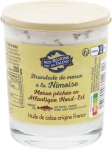 brandade de morue de Nîmes - 150 g - NOS REGIONS ONT DU TALENT