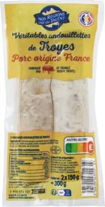 véritable andouillette de Troyes - 2 x 150 g - NOS REGIONS ONT DU TALENT