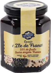 préparation de fruits cassis d'Ile de France - 315 g - NOS REGIONS ONT DU TALENT