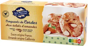 Croquants de Cordes sur Ciel aux éclats d'amandes - 90 g - NOS REGIONS ONT DU TALENT