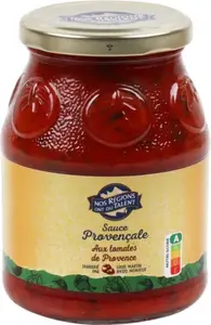 sauce provençale aux tomates fraîches de Provence - 400 g - NOS REGIONS ONT DU TALENT