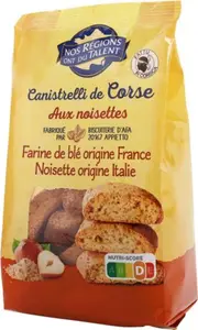Canistrelli de Corse aux noisettes - 300 g - NOS REGIONS ONT DU TALENT