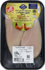 Filets de poulet d'Auvergne x 2 - 265 g - NOS REGIONS ONT DU TALENT