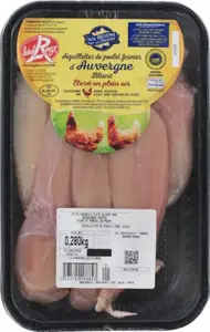 Aiguillettes de poulet blanc Auvergne IGP Label Rouge - 280 g - NOS REGIONS ONT DU TALENT