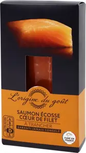 Coeur de filet de saumon élevé en Ecosse - 140 g - L'ORIGINE DU GOUT