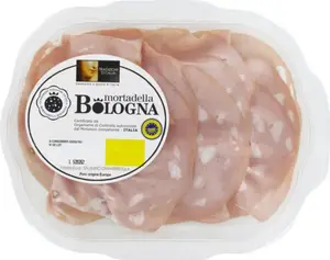 mortadella di Bologna I.G.P. - 100 g fe - TRADIZIONI D'ITALIA