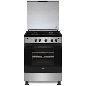 Cuis A Gaz Zcg61056ba 60cm 4f Noir Zanussi
