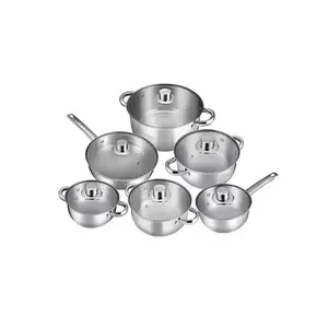 BATTERIE DE CUISINE 12 PIECES MALAGA