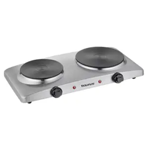 PLAQUE ELECTRIQUE VOLCANO DUO 2500W INOX TAURUS