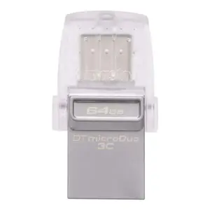 CLE USB DUO TYPE-C / USB A 64GB DTDUO3C KINGSTON