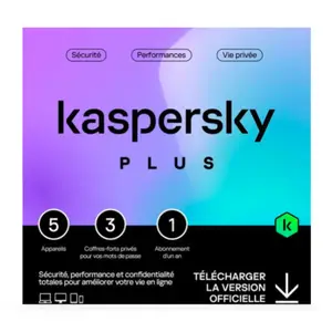 ANTIVIRUS PLUS 1AN 5PC KASPERSKY