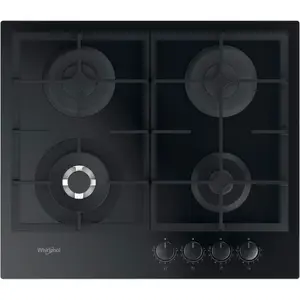 TC GOFL 629/NB1 60CMGAZ VERRE NOIR4FMULTILEVEL WH