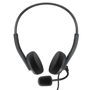 ENERGY SISTEM CASQUE A/M OFFICE 2 ANTHRACITE NOIR