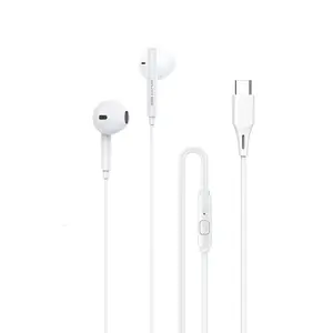 ECOUTEURS FILAIRE TYPE-C PC-1T BLANC AWEI