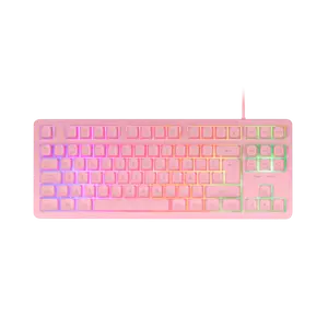 CLAVIER GAMER MK023WFR FRGB LI RED MARS GAMING