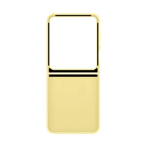 COVER GALAXY Z FLIP6 SILICONE CASE YELLOW SAMSUNG