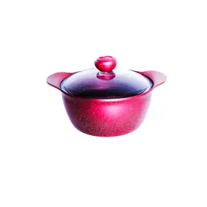 Faitout Granite Diam 24(Rouge) Express