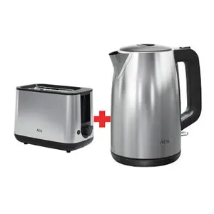 BOUILLOIRE T3-1-3ST+ TOASTER K5EK1-50ST AEG