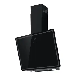 HOTTE SMART GLASS FPJ 615 V BK/DG CRISTALLO NERO