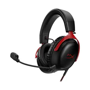 CASQUE GAMER HYPERX CLOUD III BLK/RED HYPERX