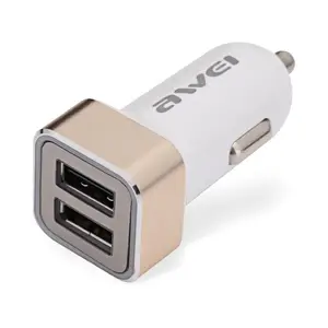 CHARGEUR VOITURE DUAL USB C-200 AWEI