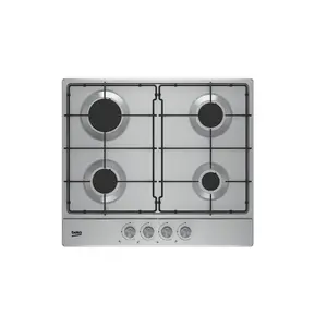 PLAQUE CUIS HIAG64223SX 4F 60CM INOX BEKO