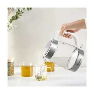 BOUILLOIRE VERRE BY6R5130 1,7L BLC SLV MOULINEX
