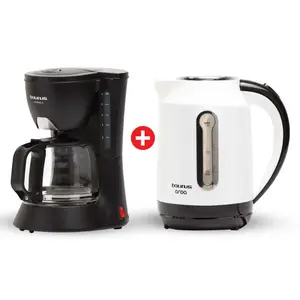 CAFETIERE LIVORNO 6 TASSE+BOUILLOIRE AROA 1.7L