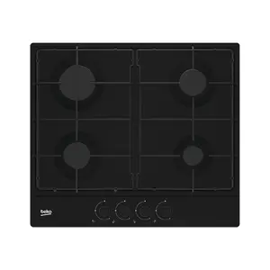 PLAQUE CUIS HIAG 64223 B 4F 60CM NOIR BEKO