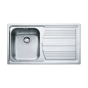 EVIER ENC 1BA EGOUTDROIT LLL611R 860X500 2C FRANK
