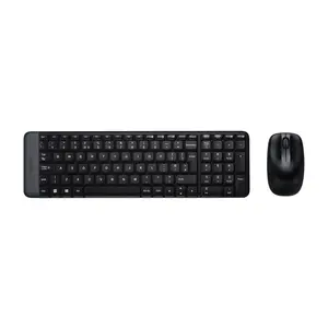 COMBO SANS FIL MK220 AZERTY NOIR LOGITECH