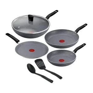 BATTERIE DE CUISINE B867S785 NATURA 7PCS GRISTEFA